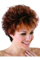 Wholesome Auburn Curly Cropped Classic Wigs