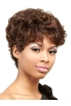 Braw Auburn Curly Cropped African American Wigs