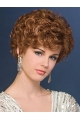 New Design Blonde Curly Cropped Synthetic Comfortable Wigs