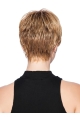 Straight Cropped 3" Capless Boycuts Best Synthetic Blonde Wigs