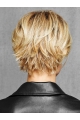 Layered Blonde Capless 6" Synthetic Wigs Online