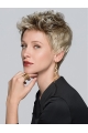 Boycuts Straight Blonde Synthetic 3" Short Hair Wigs