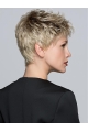 Boycuts Straight Blonde Synthetic 3" Short Hair Wigs