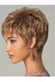 Hairstyles Brown Straight Cropped Wigs