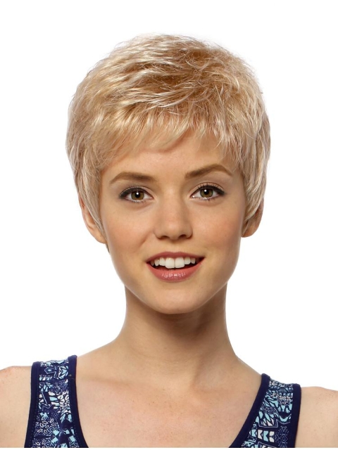 Fabulous Straight Blonde Boycuts Great Wigs