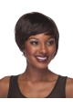 Brown Easy Boycuts Straight Short Wigs