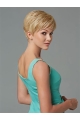 Stylish Blonde Straight Cropped Synthetic Wigs