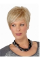 Elegant Straight Boycuts Blonde Short Wigs