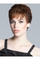 Monofilament Trendy Boycuts Straight Short Wigs