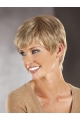 Style Auburn Straight Cropped Synthetic Wigs