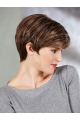 Brown No-fuss Boycuts Straight Short Wigs