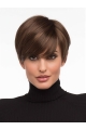 Monofilament Top Boycuts Straight Short Wigs