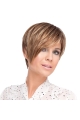 Blonde Easeful Layered Straight Short Wigs