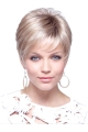 Blonde Straight Cropped Wigs For Cancer