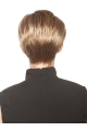 Monofilament Stylish Boycuts Synthetic Wigs For Cancer