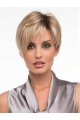 Synthetic Blonde Monofilament Graceful Short Wigs