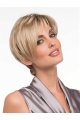 Synthetic Blonde Monofilament Graceful Short Wigs