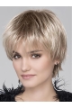 Blonde Wavy Cropped Synthetic Bob Wigs