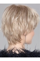 Blonde Wavy Cropped Synthetic Bob Wigs