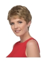 Cropped Monofilament Synthetic Wigs