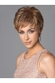 Cropped Brown Capless Synthetic Wigs