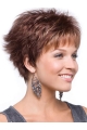 Tempting Auburn Boycuts Wavy Short Wigs