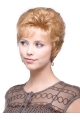 Preferential Blonde Wavy Cropped Classic Wigs