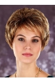 Blonde Wavy Synthetic Flexibility Short Wigs