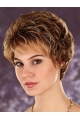 Blonde Wavy Synthetic Flexibility Short Wigs