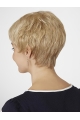 So Great Cropped Wavy Blonde Boycuts Beautiful Wigs