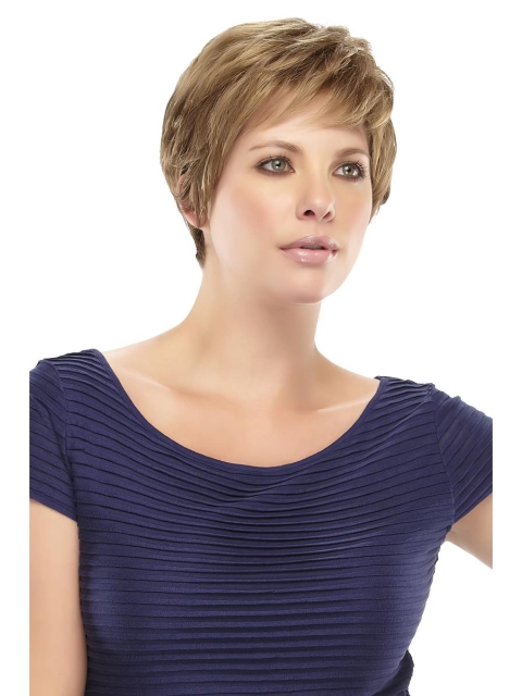 Lace Front Refined Boycuts Wavy Short Wigs