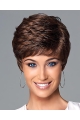 Easy Auburn Boycuts Wavy Short Wigs