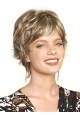 Popular Wavy Boycuts Blonde Short Wigs