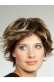 Blonde Layered Synthetic 10" Wavy Beautiful Medium Wigs