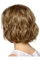 10" Wavy Blonde Bobs Medium Wigs