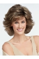 Wavy Chin Length 6" Capless Layered Best Looking Synthetic Wigs