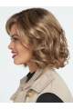 Wavy Chin Length 12" Monofilament Bob Best Synthetic Wigs