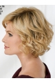 10" Chin Length Blonde Wavy Beautiful Bob Wigs