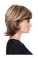 Brown Capless 12" Layered Top Synthetic Wigs