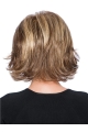 Brown Capless 12" Layered Top Synthetic Wigs