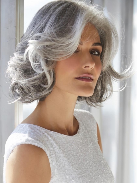 Platinum Blonde Capless 10" Layered Soft Synthetic Wigs