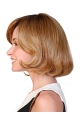 Wavy 10" Auburn Synthetic Bobs Women Wig Medium