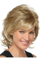 Durable Blonde Wavy Chin Length Classic Wigs