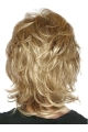 Durable Blonde Wavy Chin Length Classic Wigs