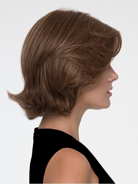 Chin Length Monofilament Best Synthetic Wigs Brand