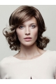 10" Wavy Brown Classic Medium Wigs