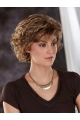 Amazing Brown Wavy Chin Length Classic Wigs