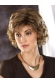 Amazing Brown Wavy Chin Length Classic Wigs