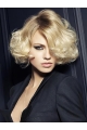 Blonde Wavy Synthetic Tempting Short Wigs