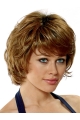 Great Auburn Wavy Chin Length Classic Wigs